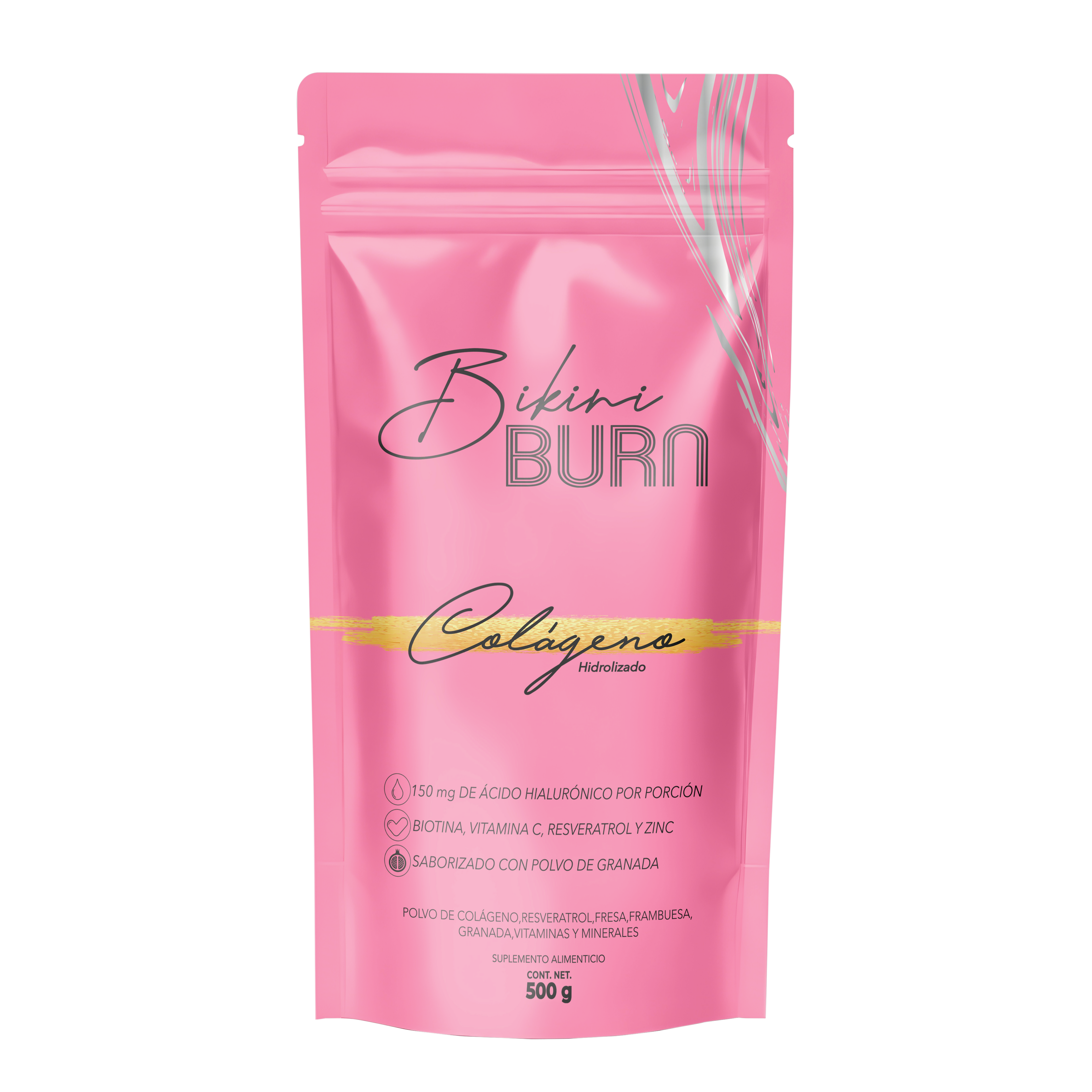 Colágeno Hidrolizado Péptidos de Colágeno 500 g en Polvo