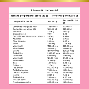 Colágeno Hidrolizado Péptidos de Colágeno 500 g en Polvo
