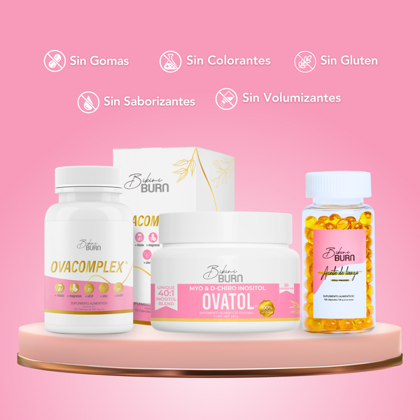 Ovatol® Kit Sync Your Cycle Ovatol® Inositol + Ovacomplex + Linaza