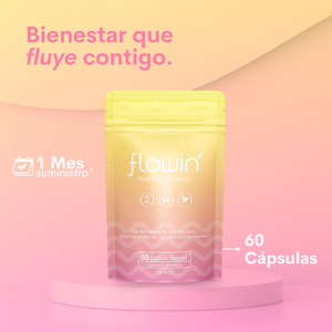 Flowin' Endo-Supplement NAC, DIM, Bisglicinato de Magnesio de 60 cápsula