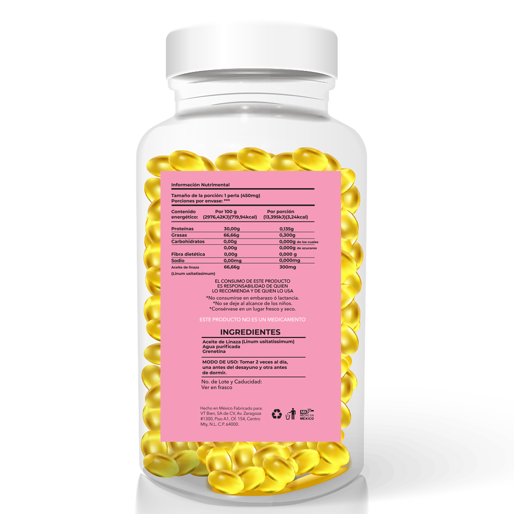 Cold Pressed Linseed Oil by Bikini Burn