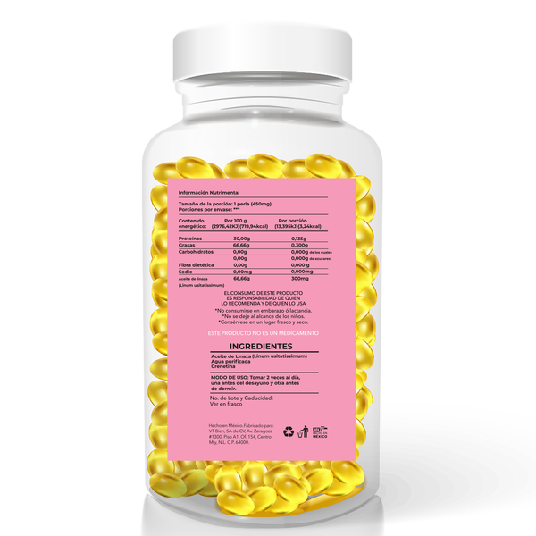 Cold Pressed Linseed Oil by Bikini Burn