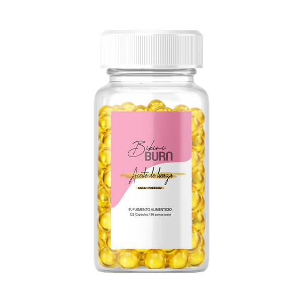 Aceite de Linaza Con Omegas 450 mg 125 cápsulas