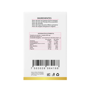 Blly-G Papaya & Toronja Enzimas Digestivas de 15 cápsulas