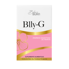 Blly-G Papaya & Toronja Enzimas Digestivas de 15 cápsulas