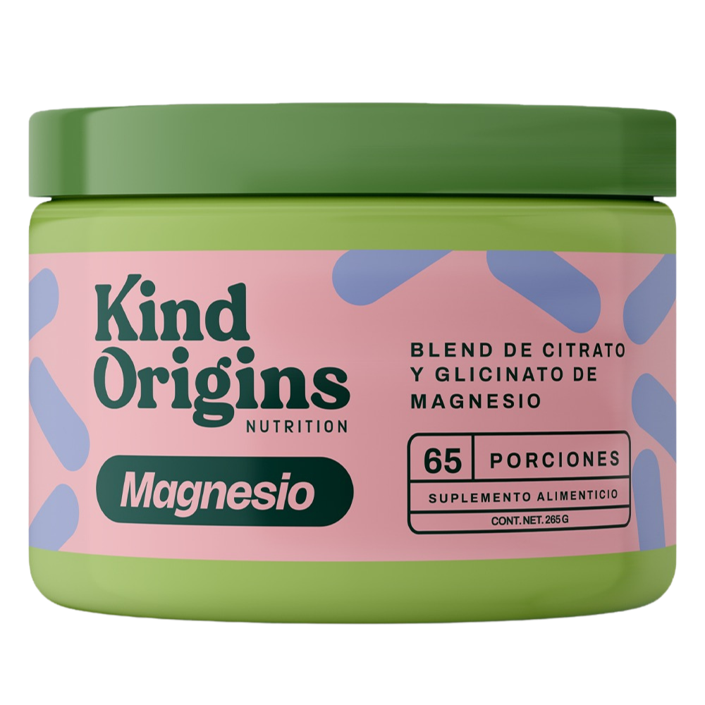Magnesio Citrato & Glicinato 265g en Polvo