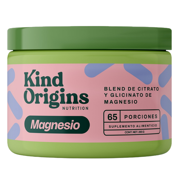 Magnesio Citrato & Glicinato 265g en Polvo