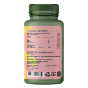 Kind Origins Vitex, 100% Pure | Vitex Capsules 400mg, 90 Servings